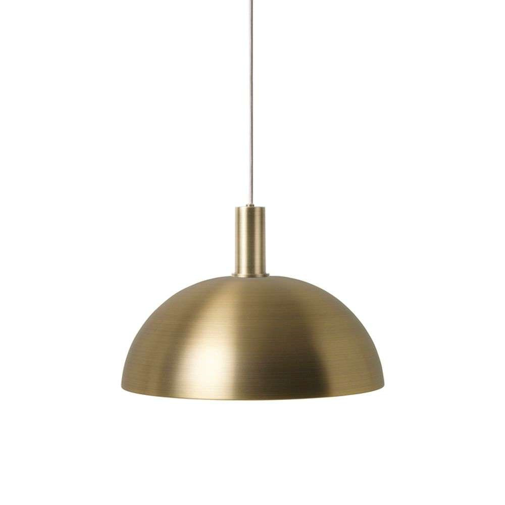 ferm LIVING - Collect Pendel Dome Low Brass