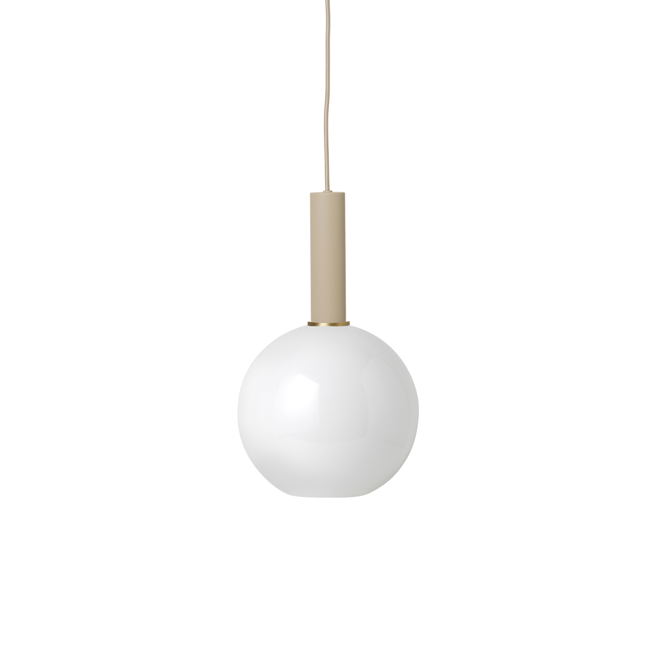 ferm LIVING - Collect Pendel Opal Sphere High Cashmere
