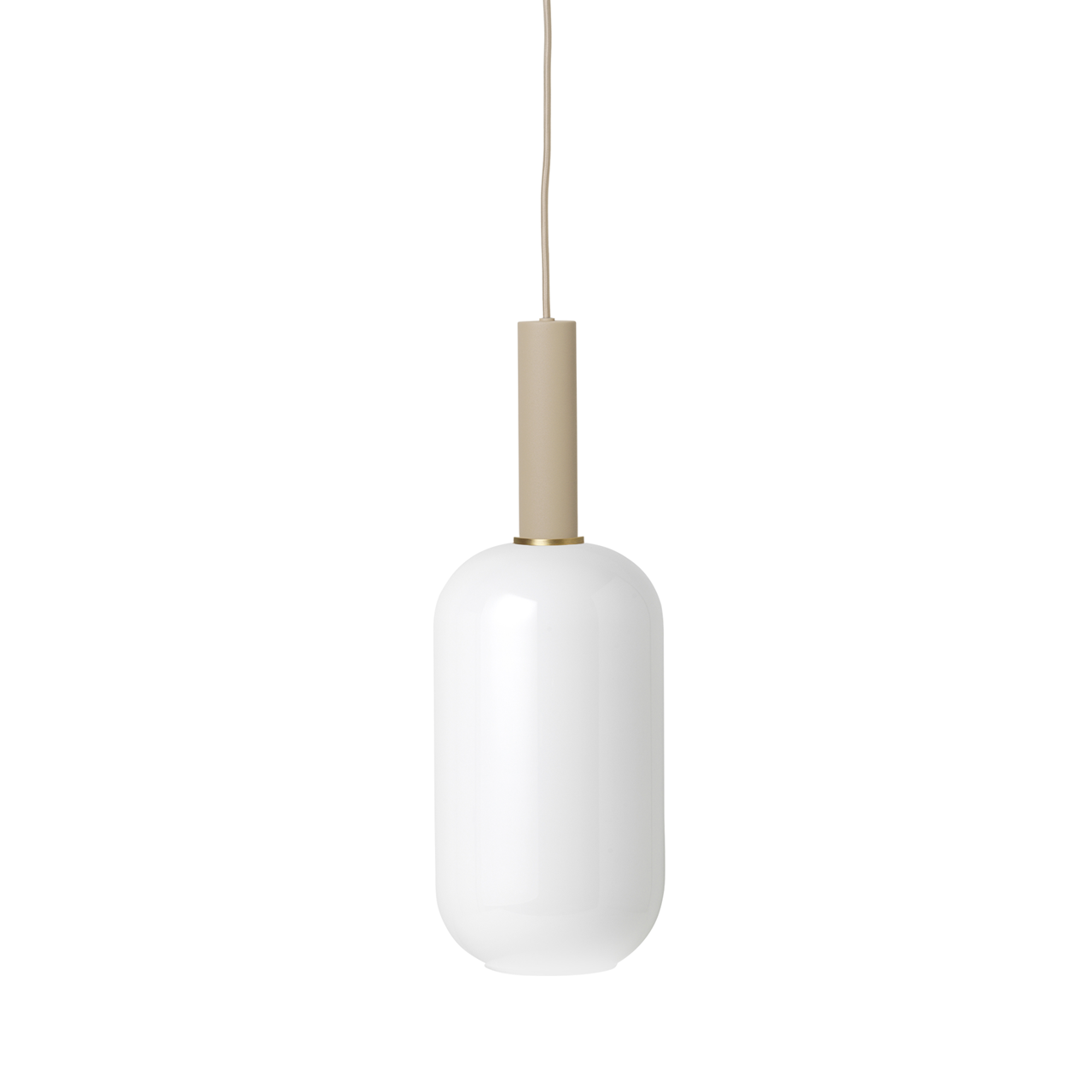 ferm LIVING - Collect Pendel Opal Tall High Cashmere