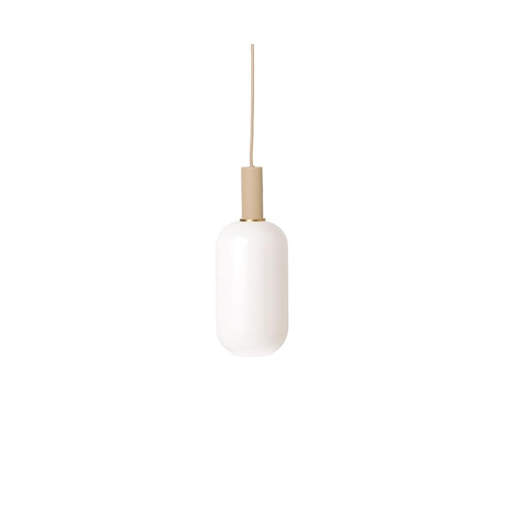 Ferm Living – Collect Taklampa Opal Tall Low Cashmere