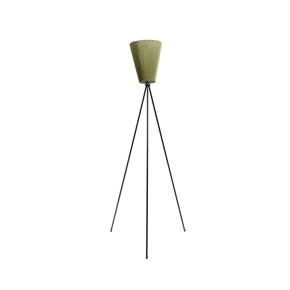 Northern – Oslo Wood Golvlampa Svart/Olive