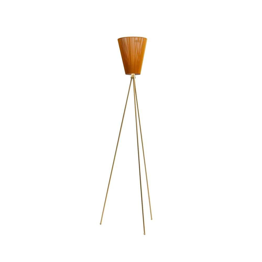 Northern Oslo Wood Gulvlampe Guld/Caramel