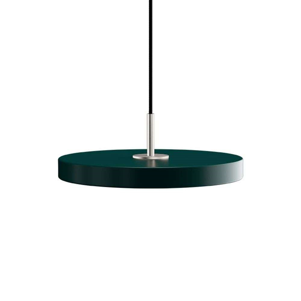 UMAGE – Asteria Mini Taklampa Forest Green/Steel Top