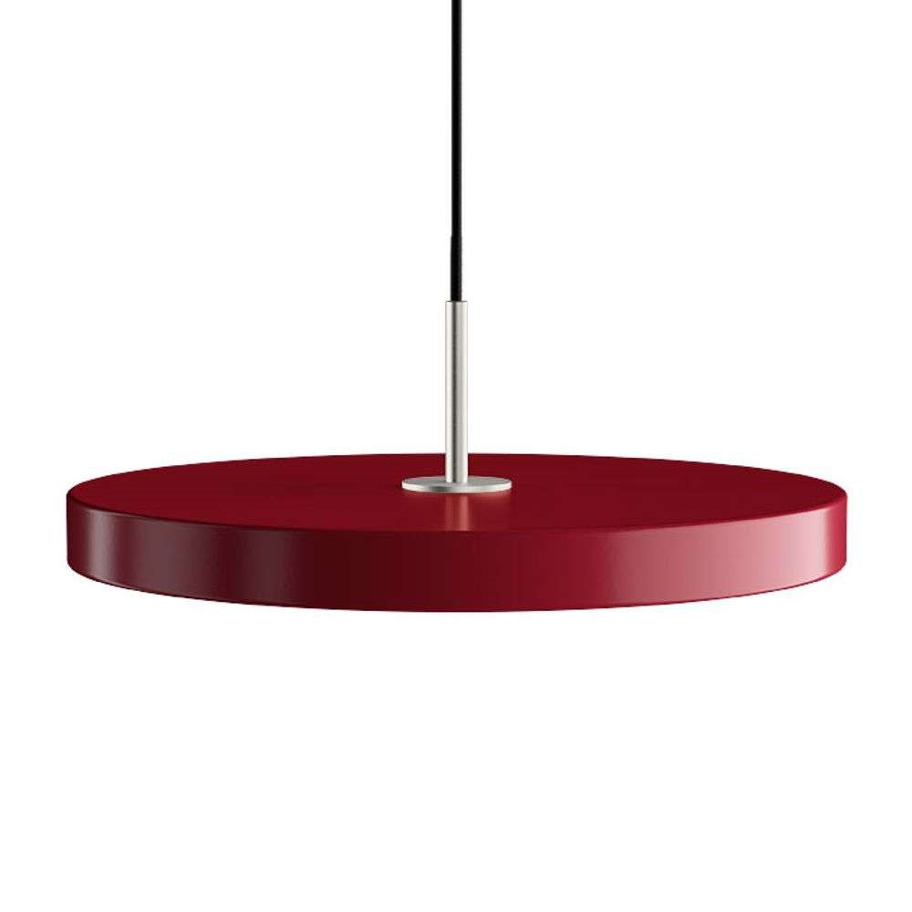 UMAGE – Asteria Taklampa Ruby Red/Steel Top
