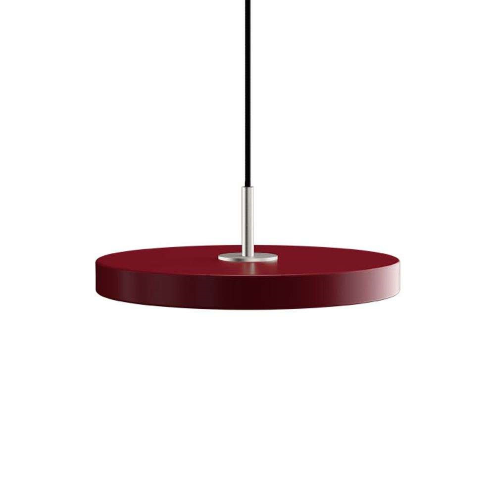 UMAGE - Asteria Mini Suspension Ruby Red/Steel Top