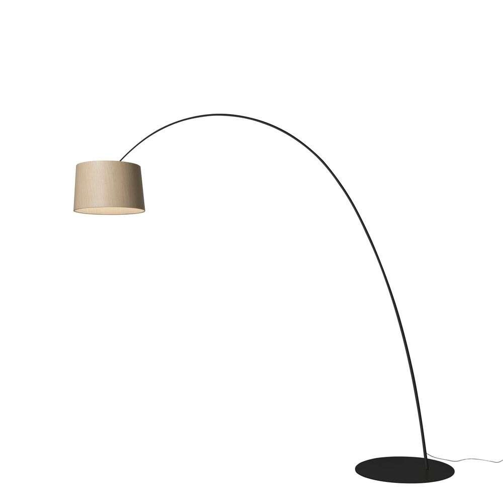 Foscarini – Twiggy Elle Wood Golvlampa Tunable White Svart