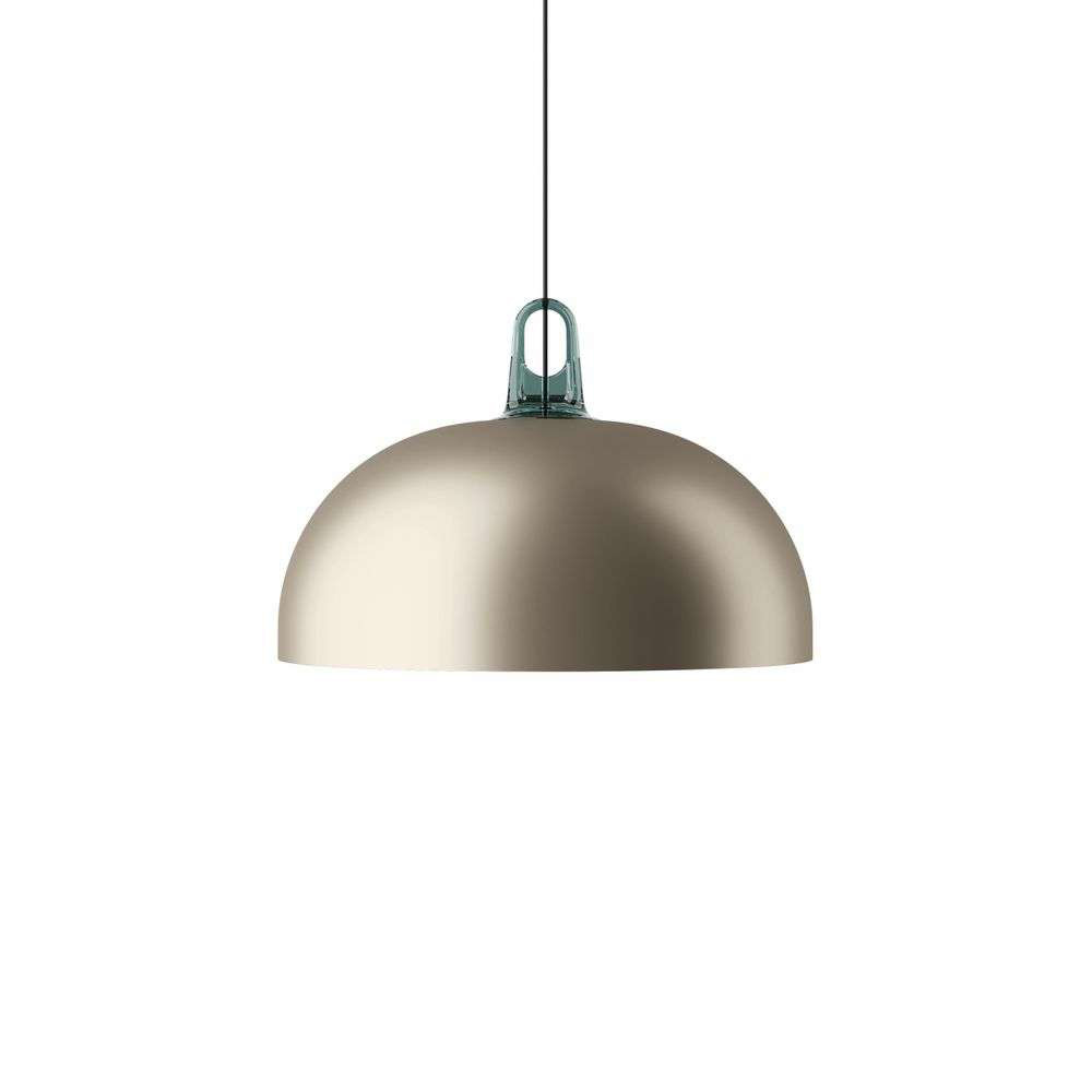 Lodes Jim Dome Pendel Turquoise/Matt ChampagneStudio Italia