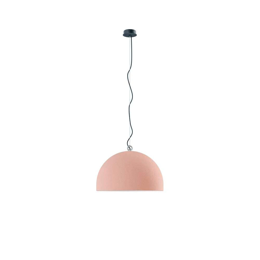 Diesel living with Lodes – Urban Concrete Dome Pendel Ø60 Pink Dust