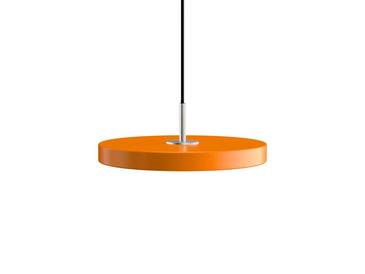 UMAGE – Asteria Mini Taklampa Orange/Steel Top