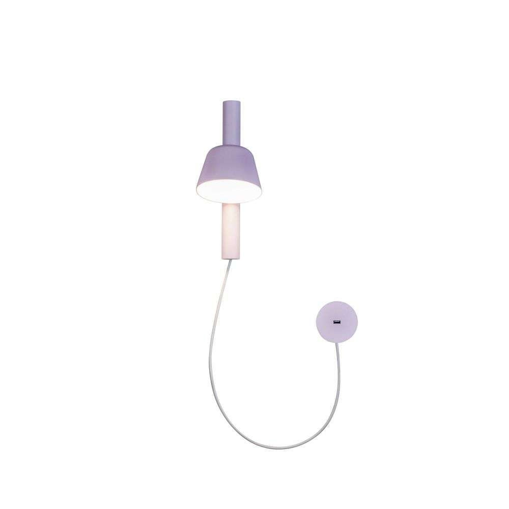 Prandina – Bima W1 USB Vägglampa Pink