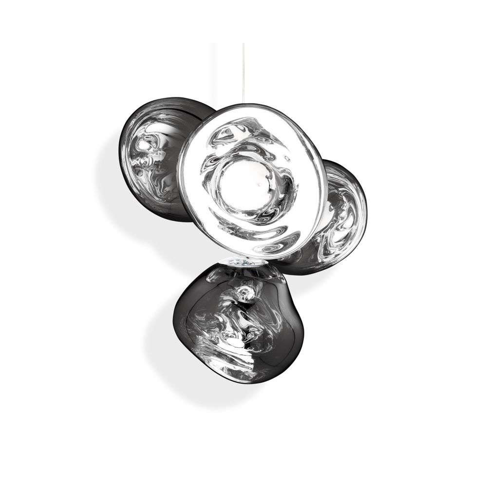 Tom Dixon Melt LED Chandelier Small Chrome