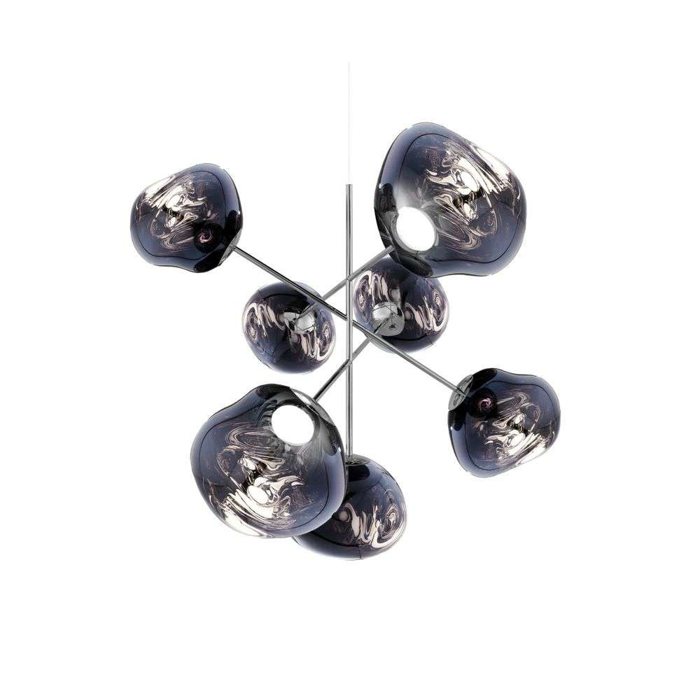 Tom Dixon Melt LED Chandelier Large Smoke