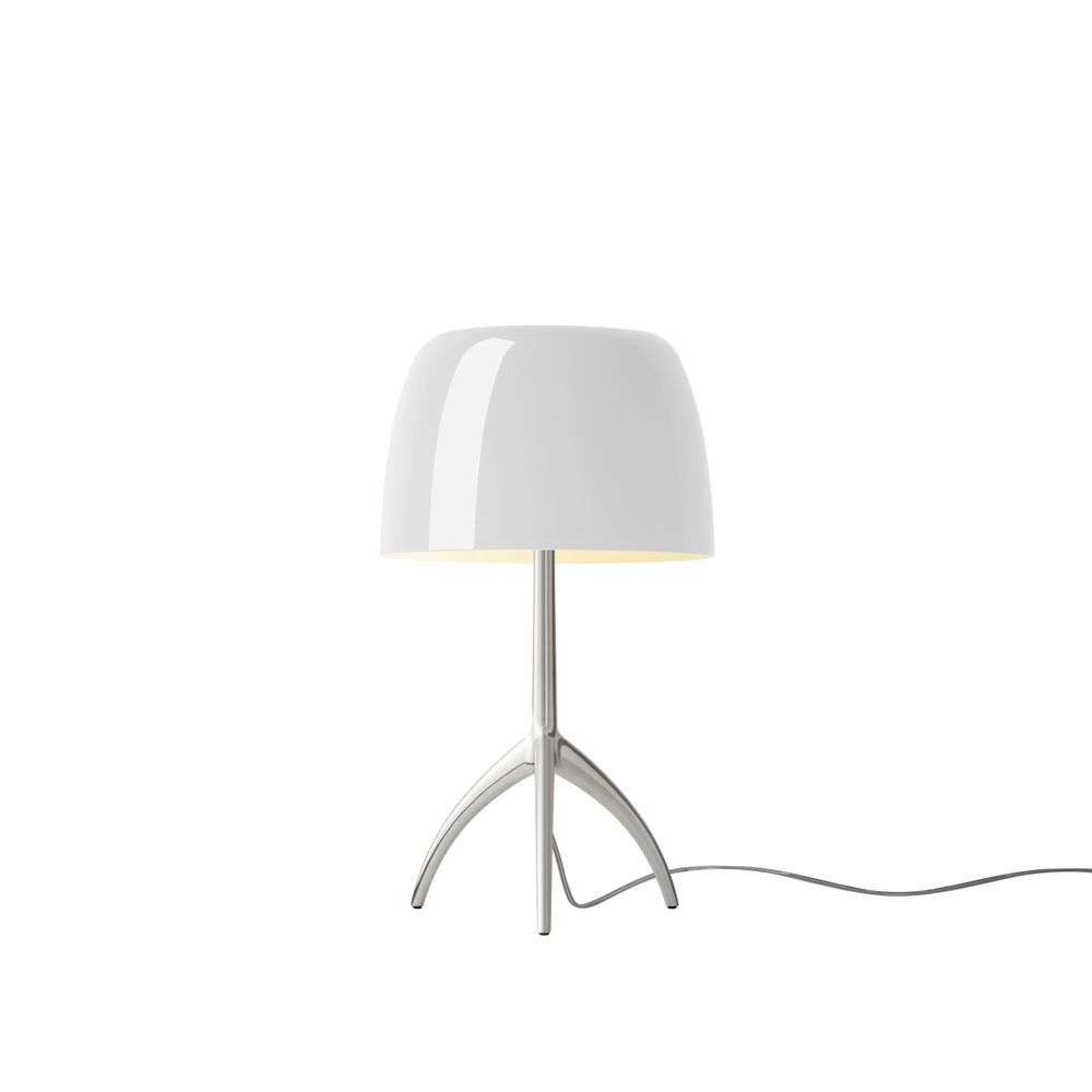 Foscarini – Lumiere Piccola Bordslampa E14 Alu/Vit Foscarini