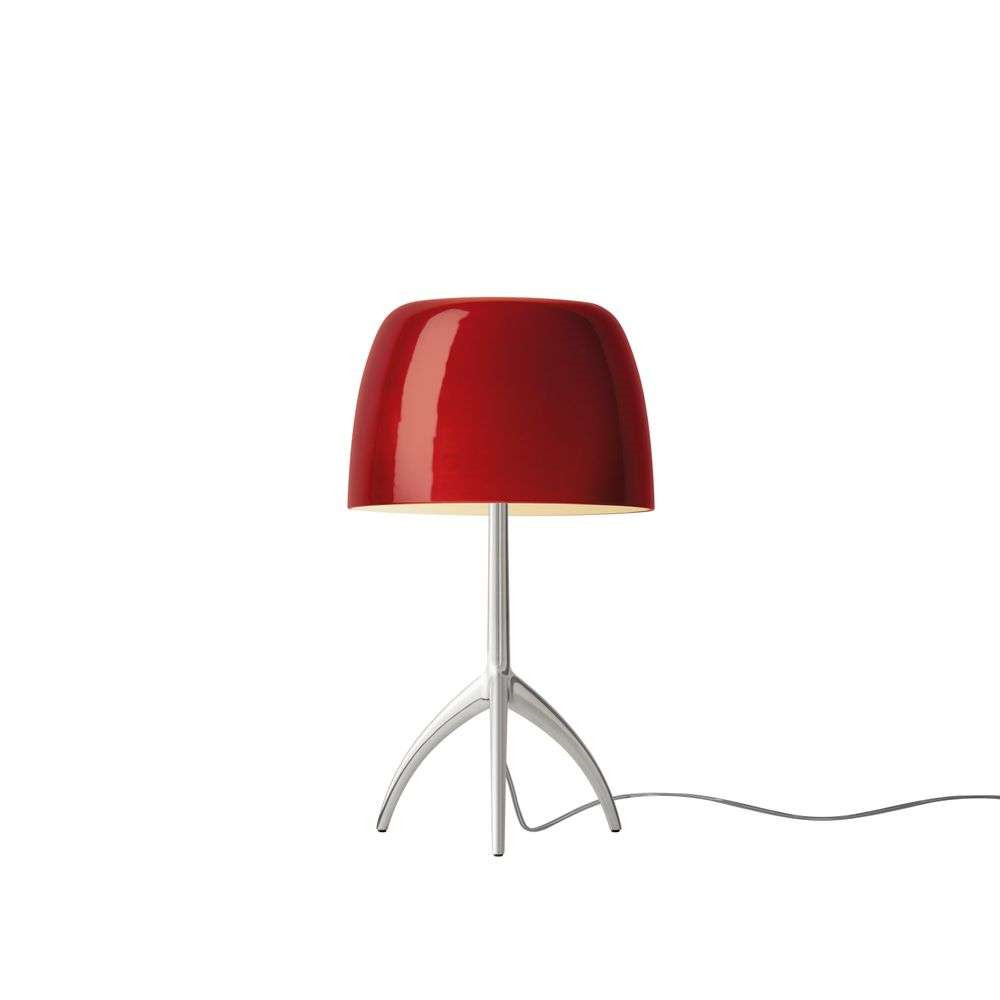 Foscarini Lumiere Piccola Bordlampe E14 Alu/Kirsebær