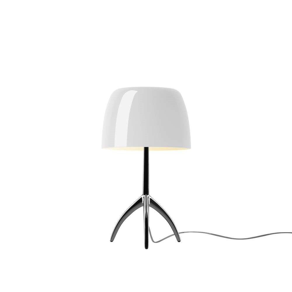 Foscarini Lumiere Piccola Bordlampe E14 Sort Krom/Hvid