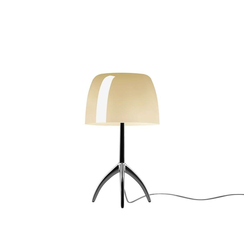 Foscarini Lumiere Piccola Bordlampe E14 Sort Krom/Varm Hvid