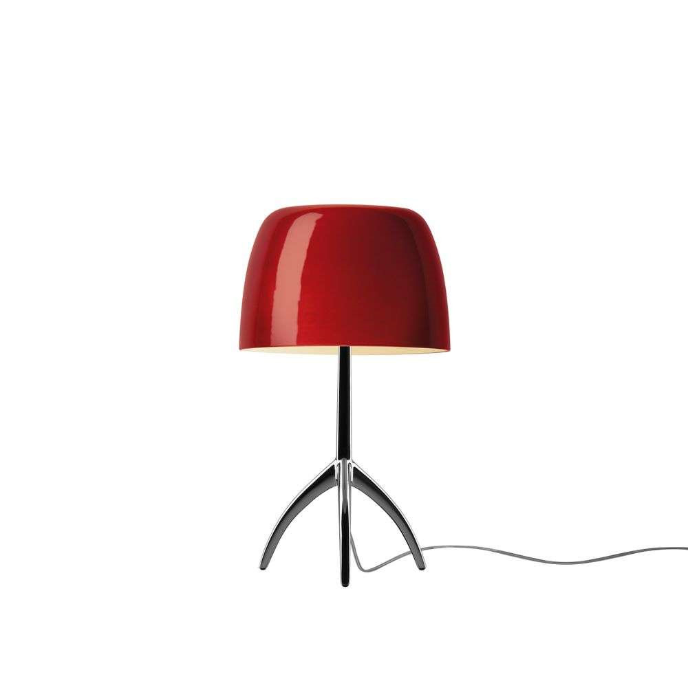 Foscarini Lumiere Piccola Bordlampe E14 Sort Krom/Kirsebær