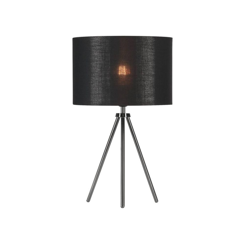 SLV – Fenda Tripod Bordslampa Ø30 Black/Copper/Black