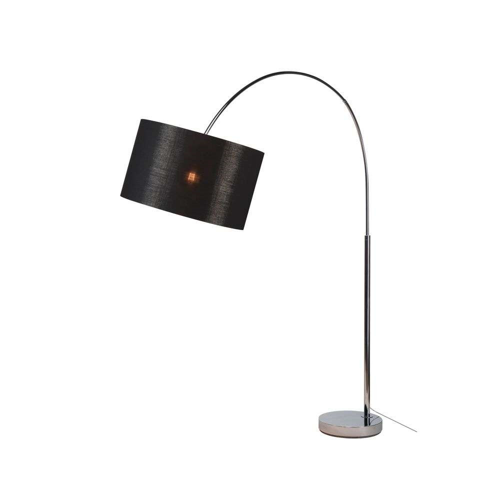 SLV – Fenda Bow Golvlampa Ø45,5 Black/Copper/Chrome