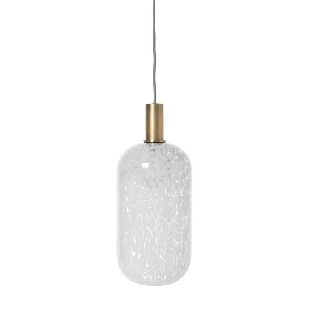 ferm LIVING – Collect Casca Taklampa Tall Milk/Low Brass ferm LIVING