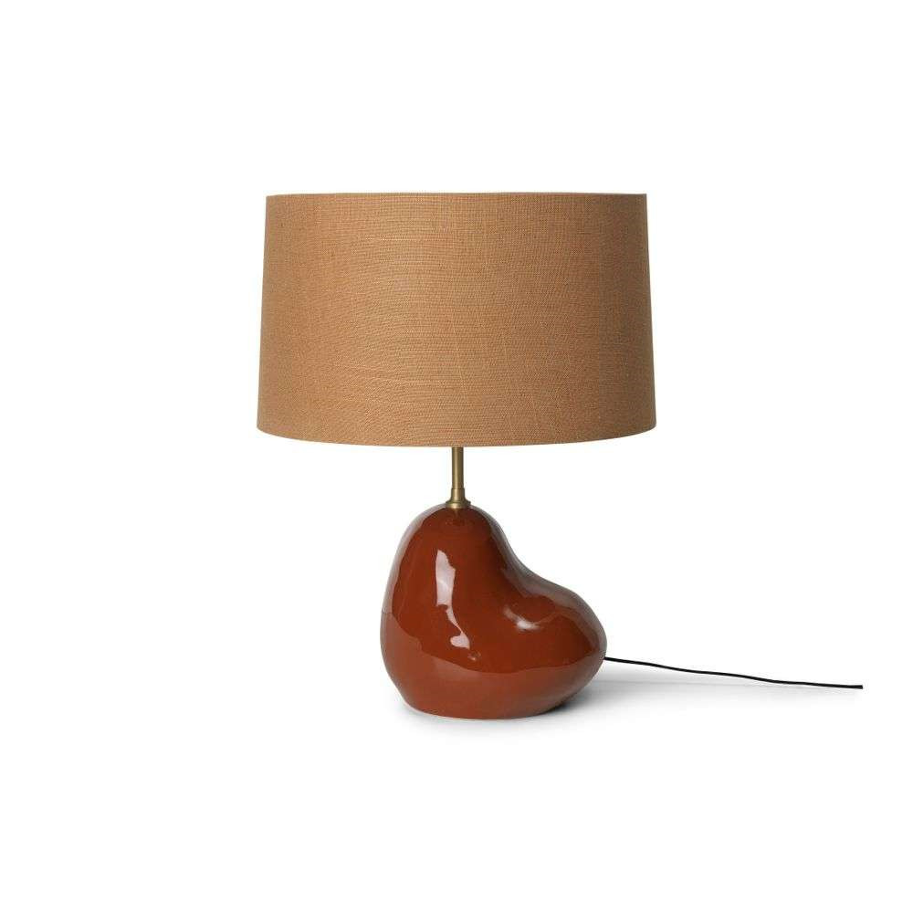 ferm LIVING - Hebe Bordlampe Small Terracotta/Curry