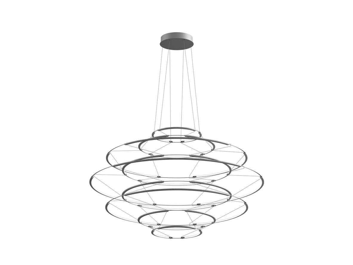 Nemo Lighting – Drop 9 Taklampa Satin Silver Nemo Lighting