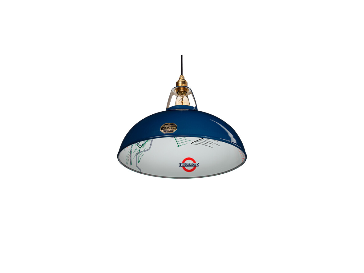 Coolicon – Large 1933 Design Pendel Piccadilly Line Blue