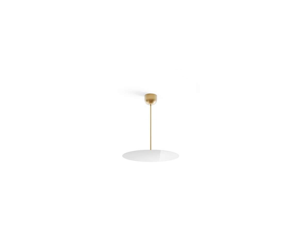 Luceplan – Millimetro Plafond H53 Ø50 Brass/Mirror Luceplan