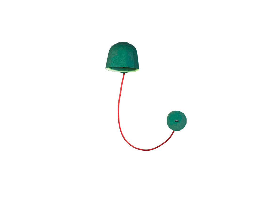 Prandina – Novia W1 Vägglampa USB Green