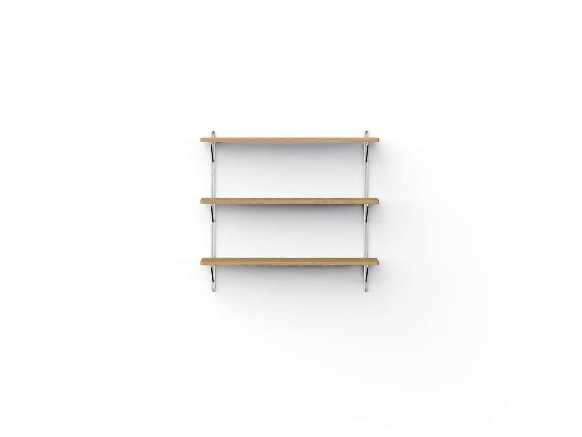 Nine – Inline Wall Shelving Small H90 3 Shelves