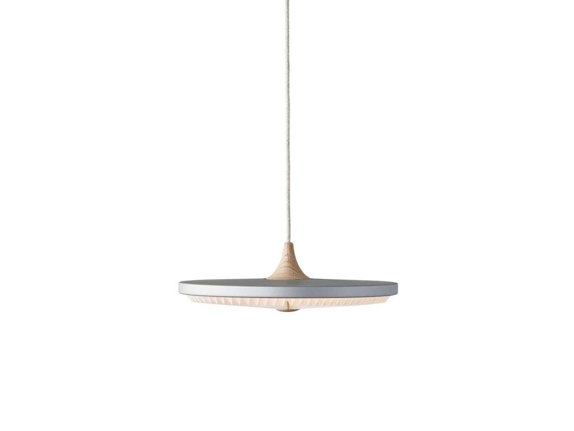 Le Klint - Soleil Pendel S Dim. Silver Cloud/Light Oak