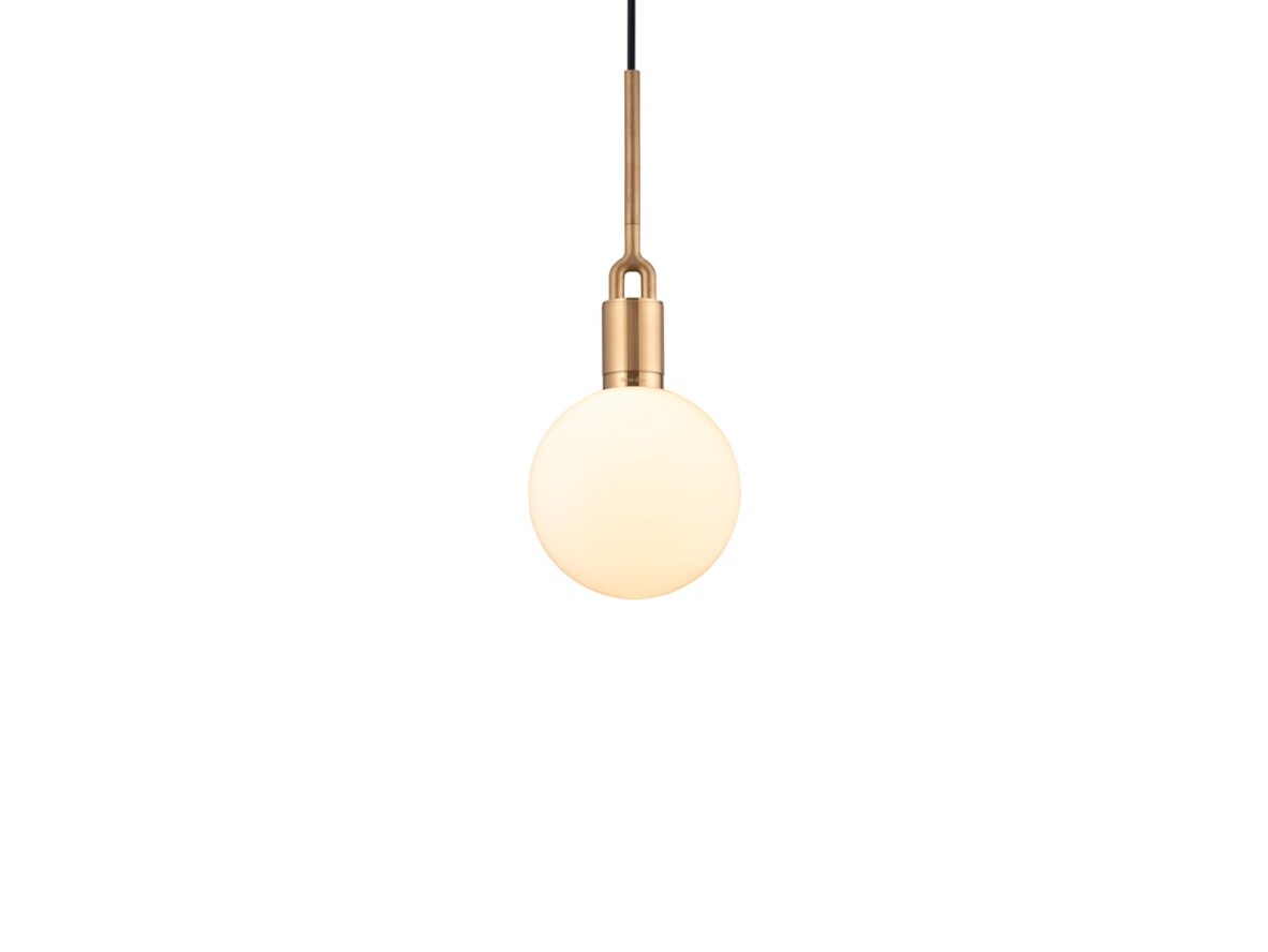 Buster+Punch – Forked Globe Taklampa Dim. Medium Opal/Brass