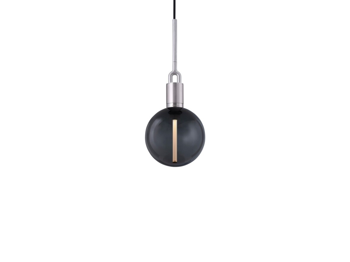 Buster+Punch – Forked Globe Taklampa Dim. Medium Smoked/Steel