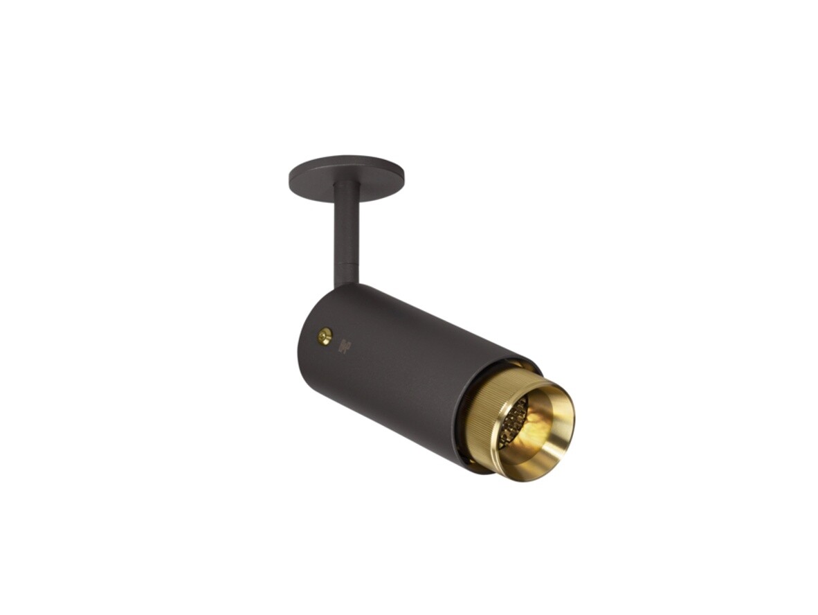 Buster+Punch – Exhaust Linear Plafond Graphite/Brass Buster+Punch