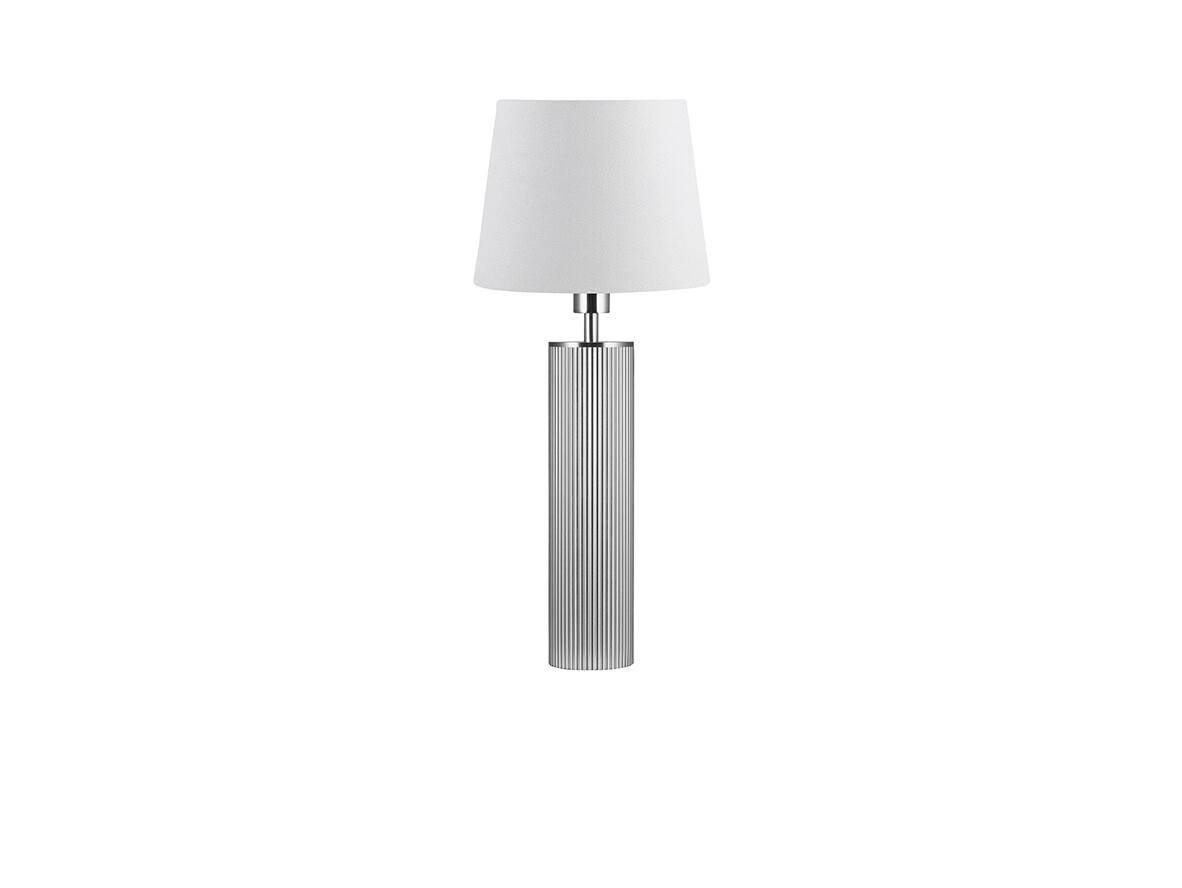 Globen Lighting – Rib 8 Bordslampa Brushed Steel