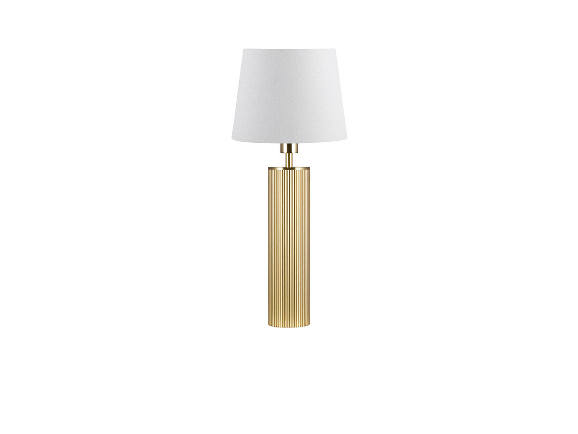 Globen Lighting – Rib 8 Bordslampa Brushed Brass