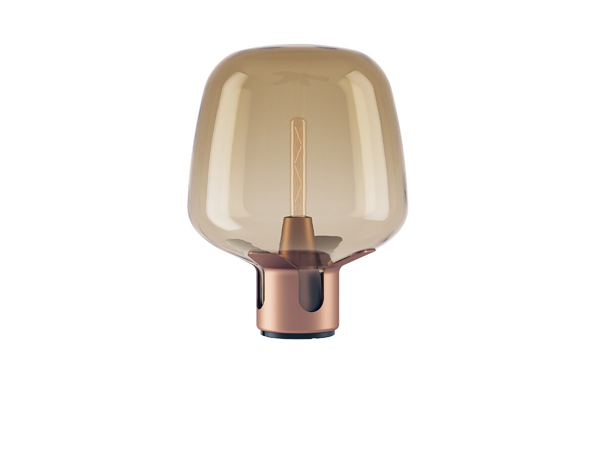 Lodes – Flar Bordslampa Medium Terra/Honey Lodes