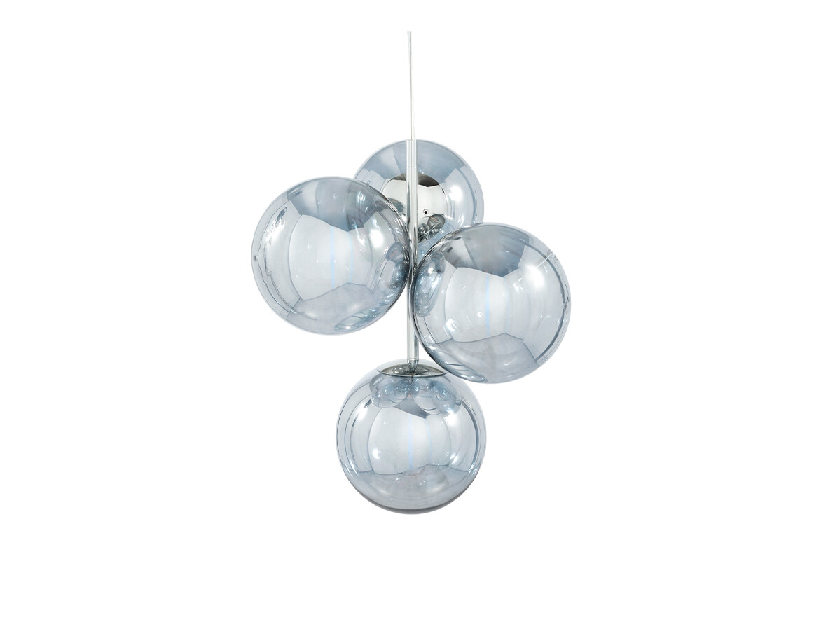 Tom Dixon – Globe Ljuskrona Mini Silver