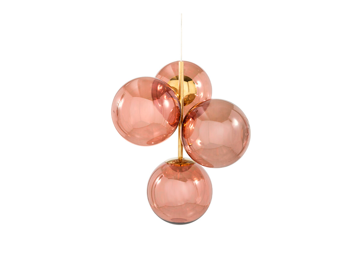 Tom Dixon – Globe Ljuskrona Mini Copper Tom Dixon