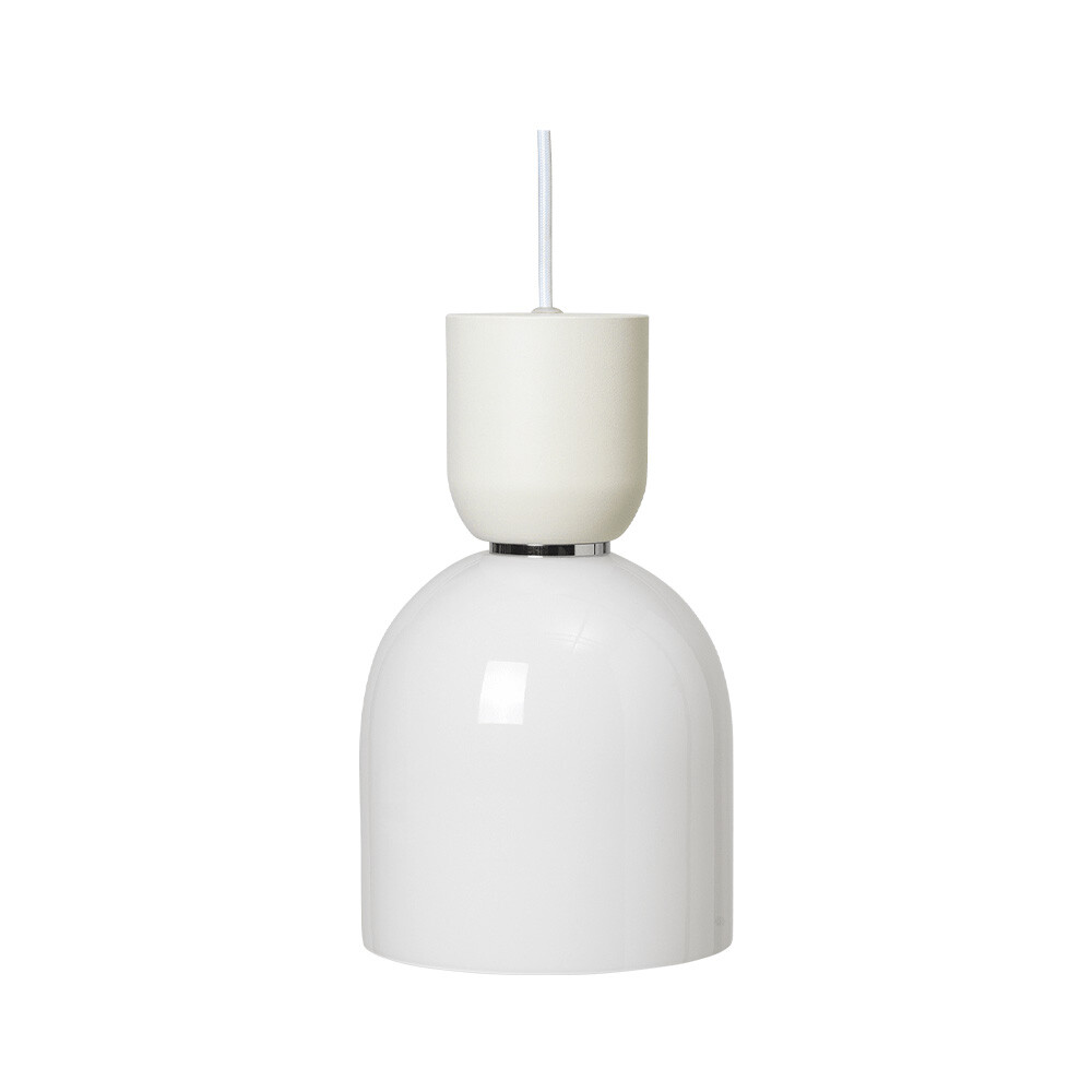 Ferm Living - Collect 2 Pendelleuchte Bell White/Opal