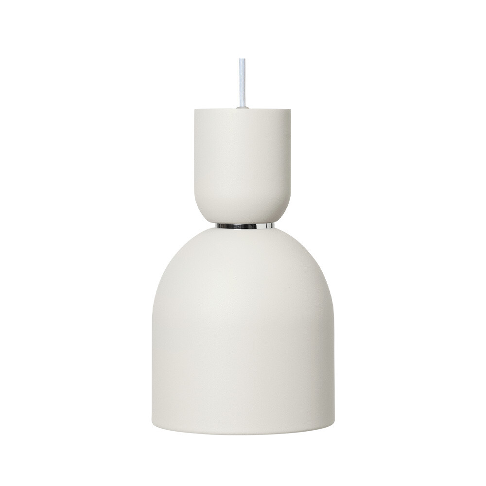 Ferm Living - Collect 2 Pendelleuchte Bell White/White