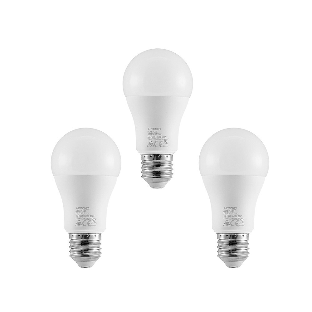 Arcchio - 3-pack Ljuskälla LED 13,5W (1521lm) 3000K E27