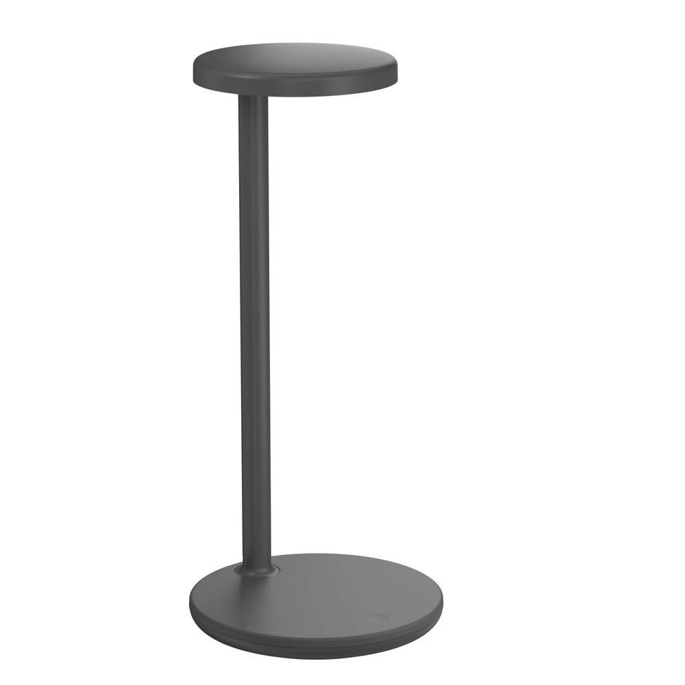 Flos Oblique QI Bordlampe Anthracite