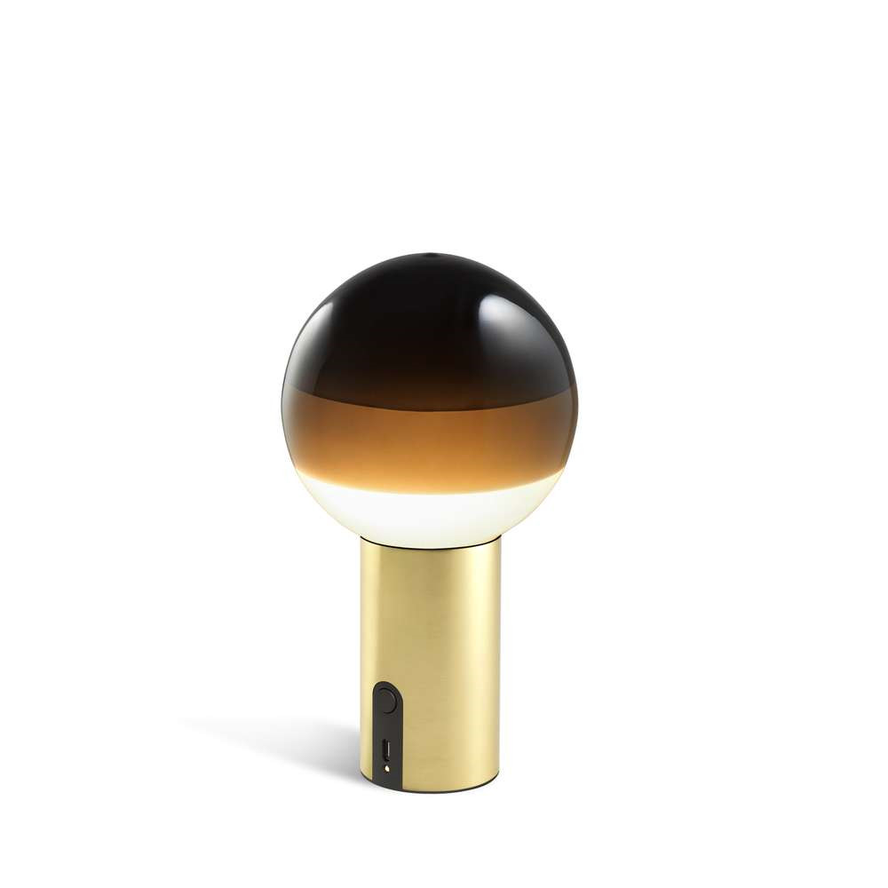 Marset Dipping Light Portable Black/Brushed Brass