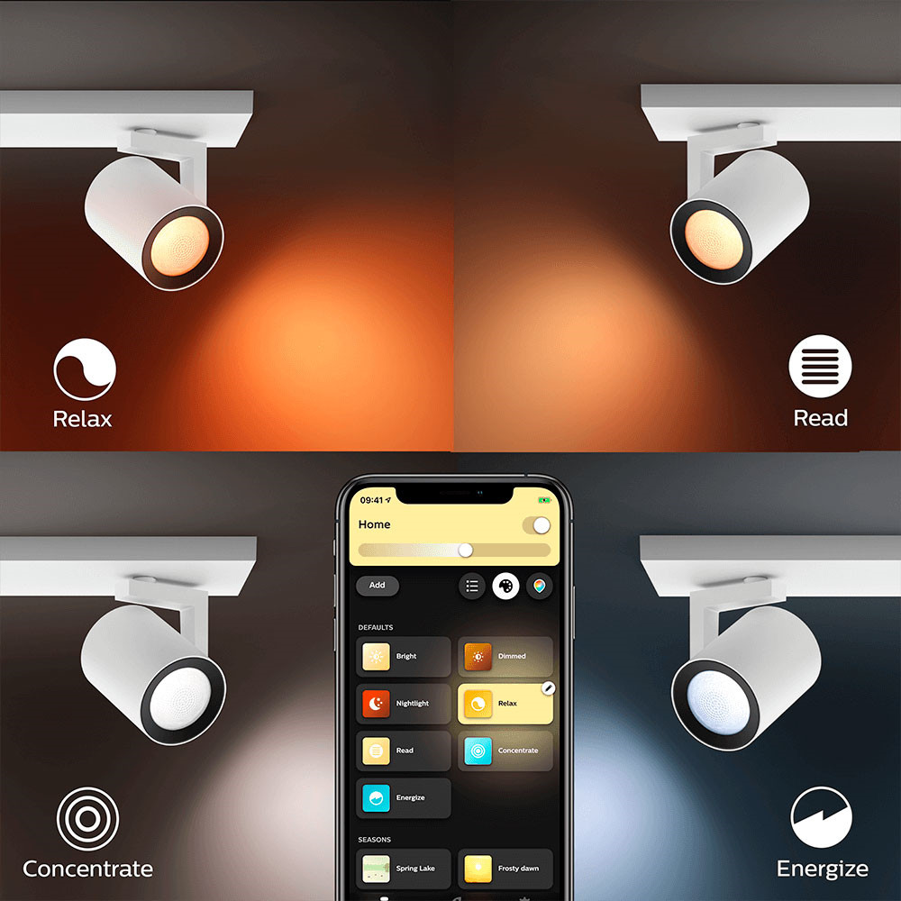 Philips Hue Argenta Single Spot White 1 Stk. Bluetooth