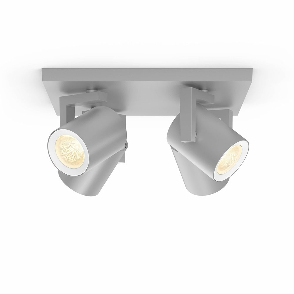 Image of Argenta Spot Alu 4 Stck. Bluetooth - Philips Hue bei Lampenmeister.ch