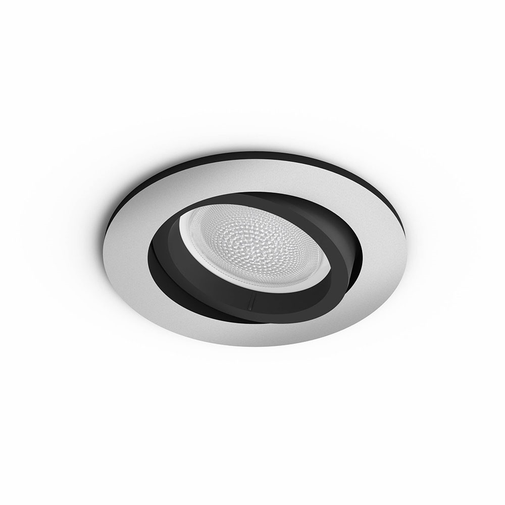 Philips Hue - Centura Recessed Alu Round Bluetooth White/Color Amb.