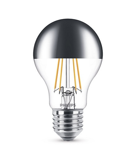 Philips – Päronlampa LED 7,2W Filament Toppreflektor (650lm) E27