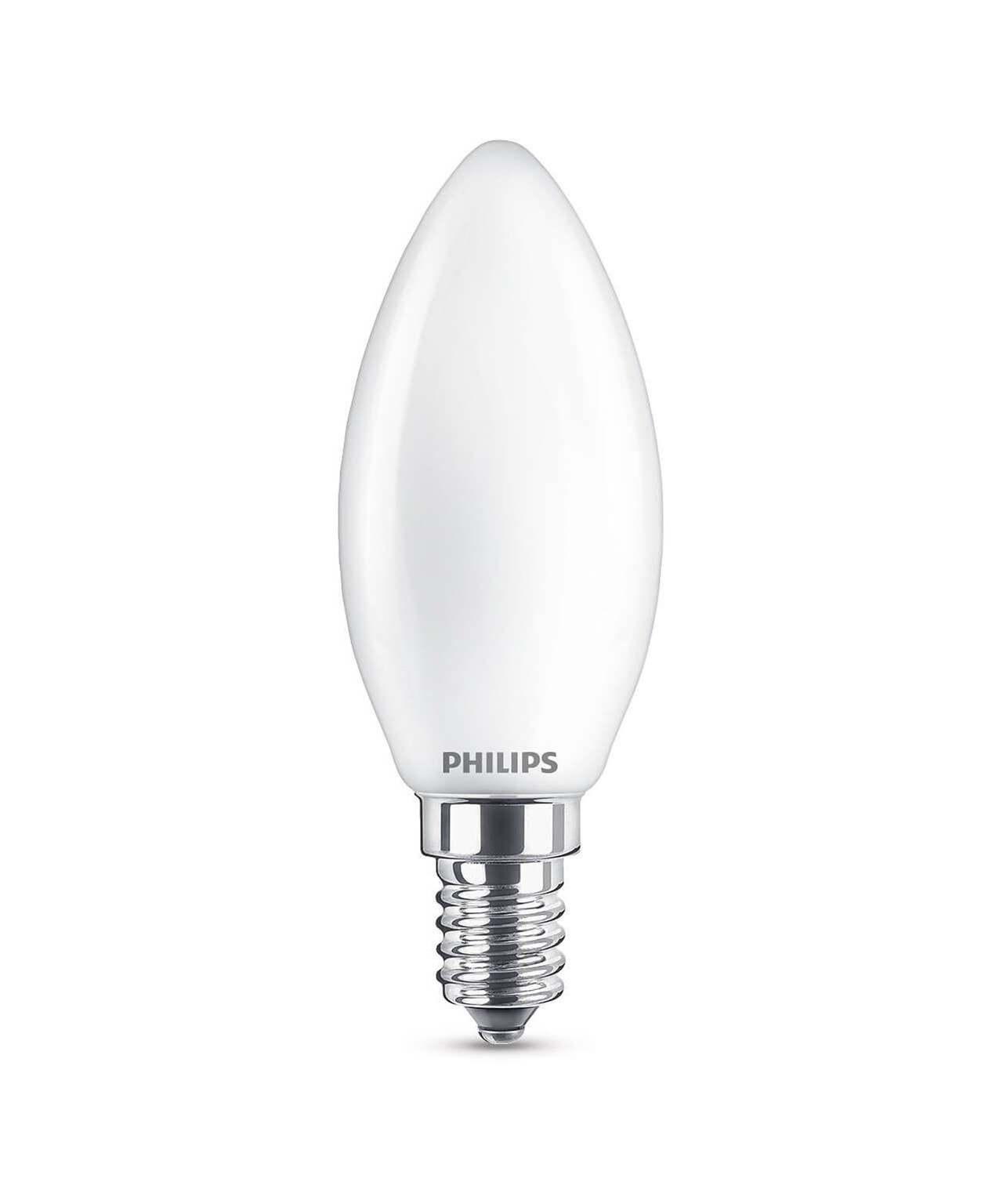 Philips – Päronlampa LED 4,3W Glas Kron (470lm) E14