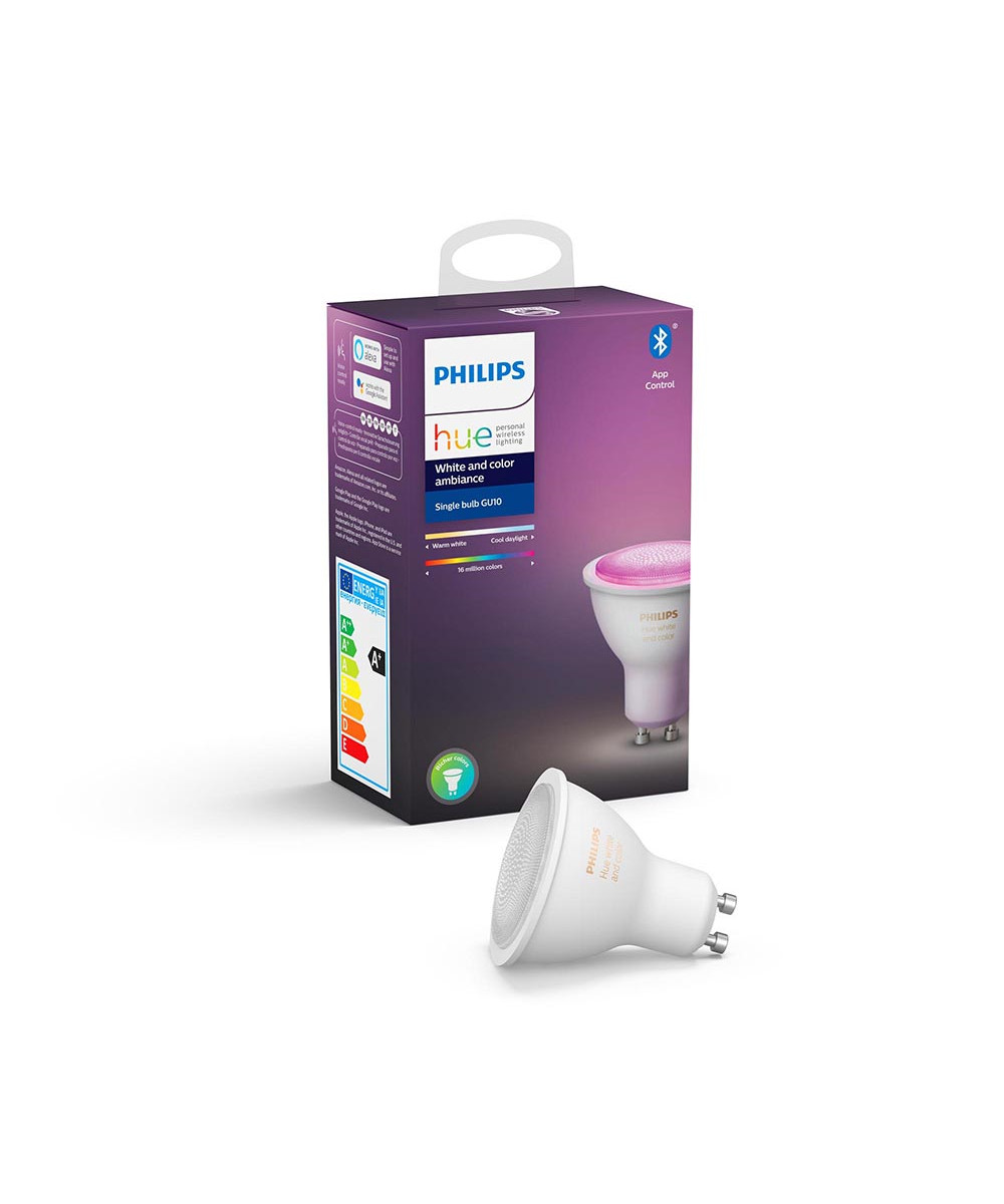 Philips Hue – White & Color 6W Bluetooth GU10 Päronlampa